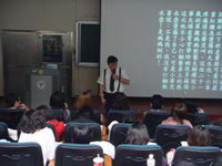 牙醫學系學生PBL認知營課程實況