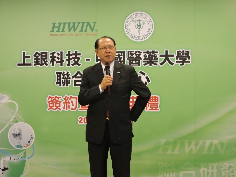 對台灣經濟發展充滿期待的卓永財董事長。
