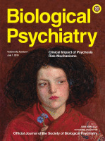 
	國際期刊Biological Psychiatry。
