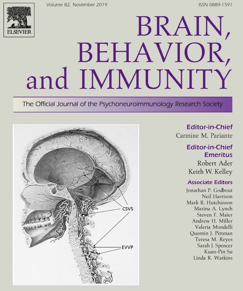 
	國際權威學術期刊「大腦、行為與免疫」
